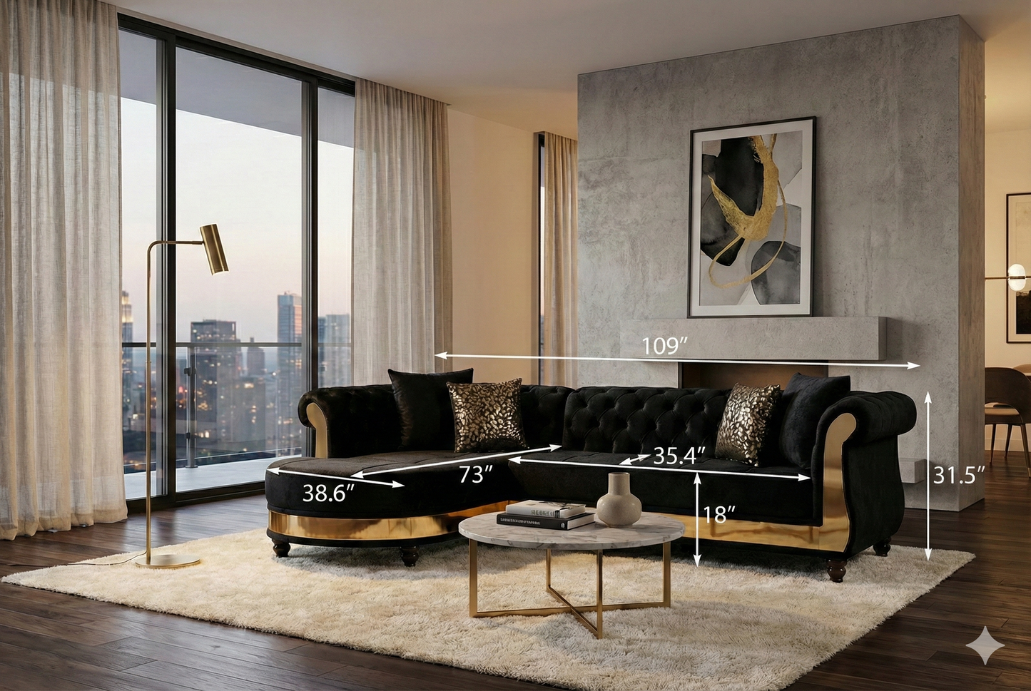 The Tiffiani (black)