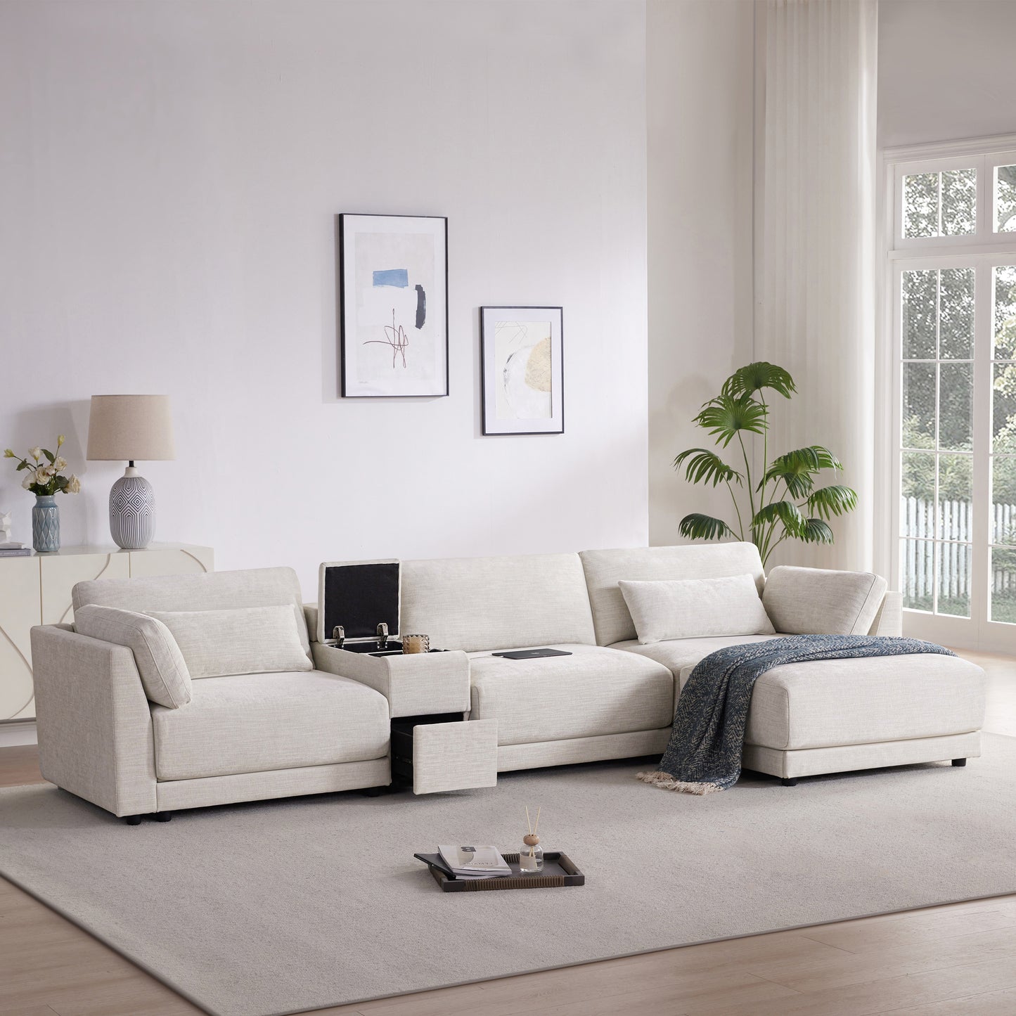 Clara Luisa Sectional Sofa