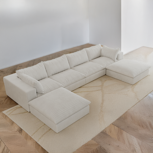 The Brullo (4 piece w/ 2 ottomans)