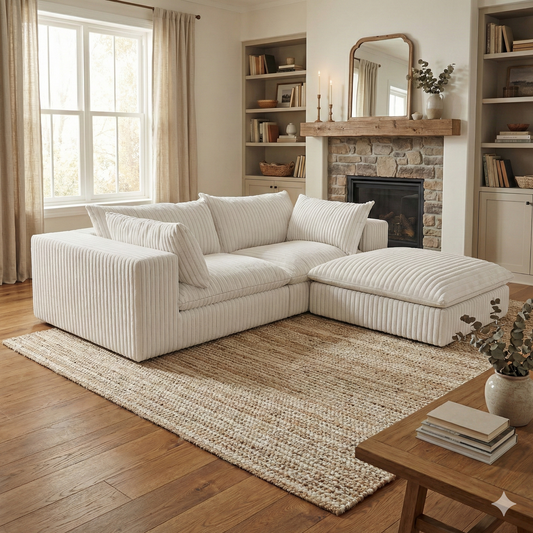 The Brullo (2 piece w/ ottoman)