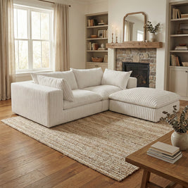 The Brullo (2 piece w/ ottoman)