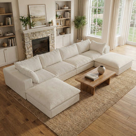 The Brullo (4 piece w/ 2 ottomans)