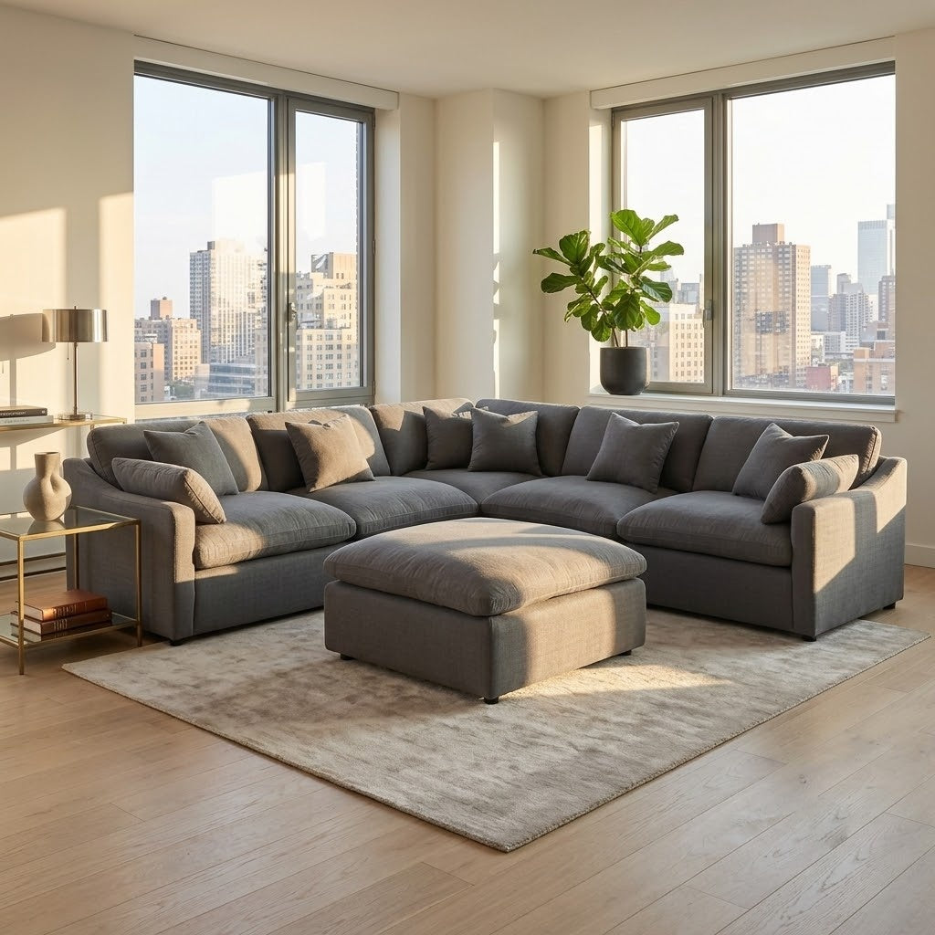 The Hobson (6-Piece Charcoal)