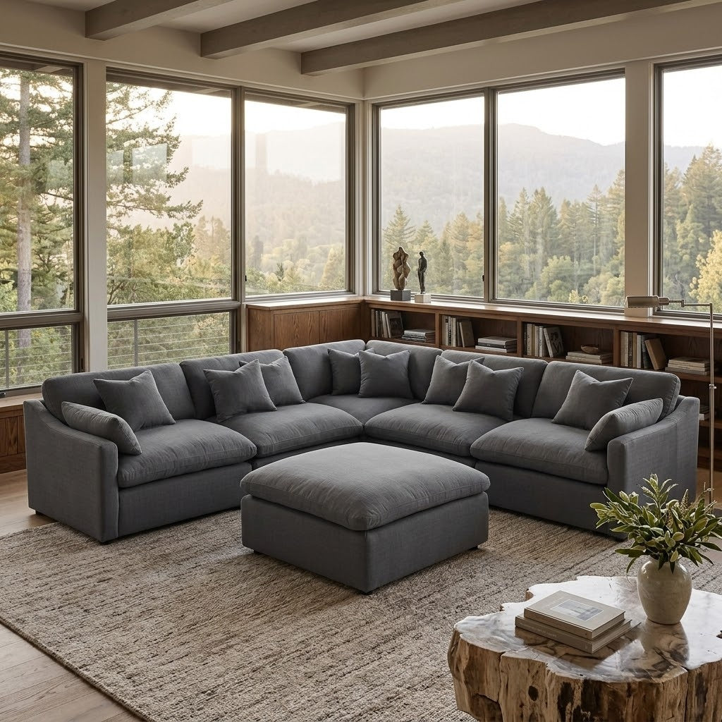 The Hobson (6-Piece Charcoal)