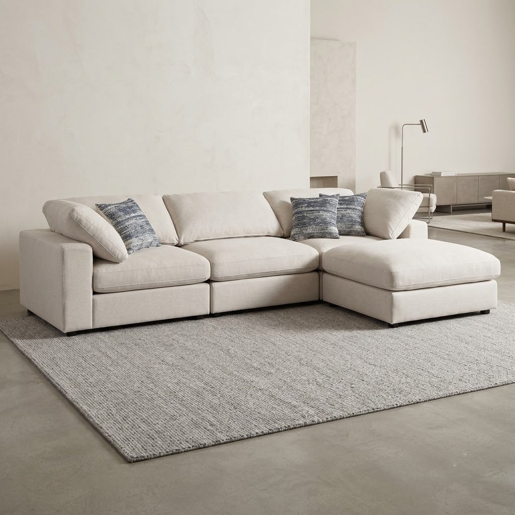 The Serene (4-Piece Beige)