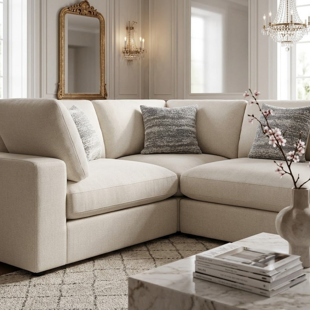 The Serene (4-Piece Beige)