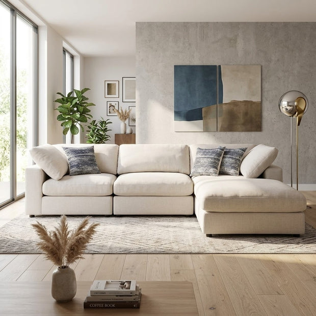 The Serene (4-Piece Beige)