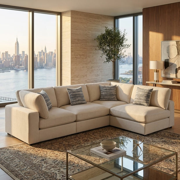 The Serene (4-Piece Beige II)