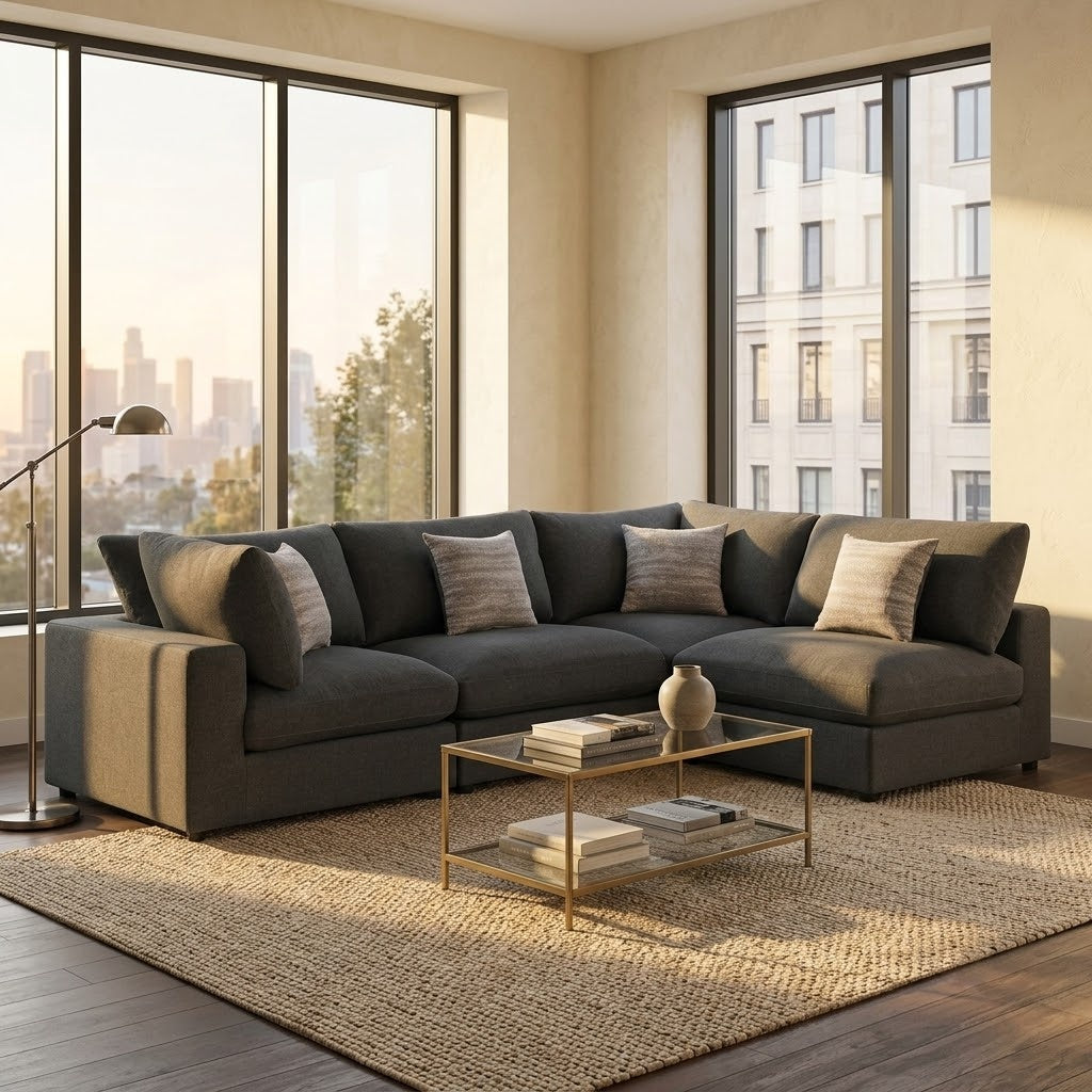 The Serene (4-Piece Charcoal)
