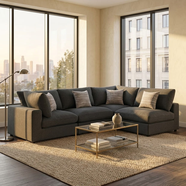 The Serene (4-Piece Charcoal)