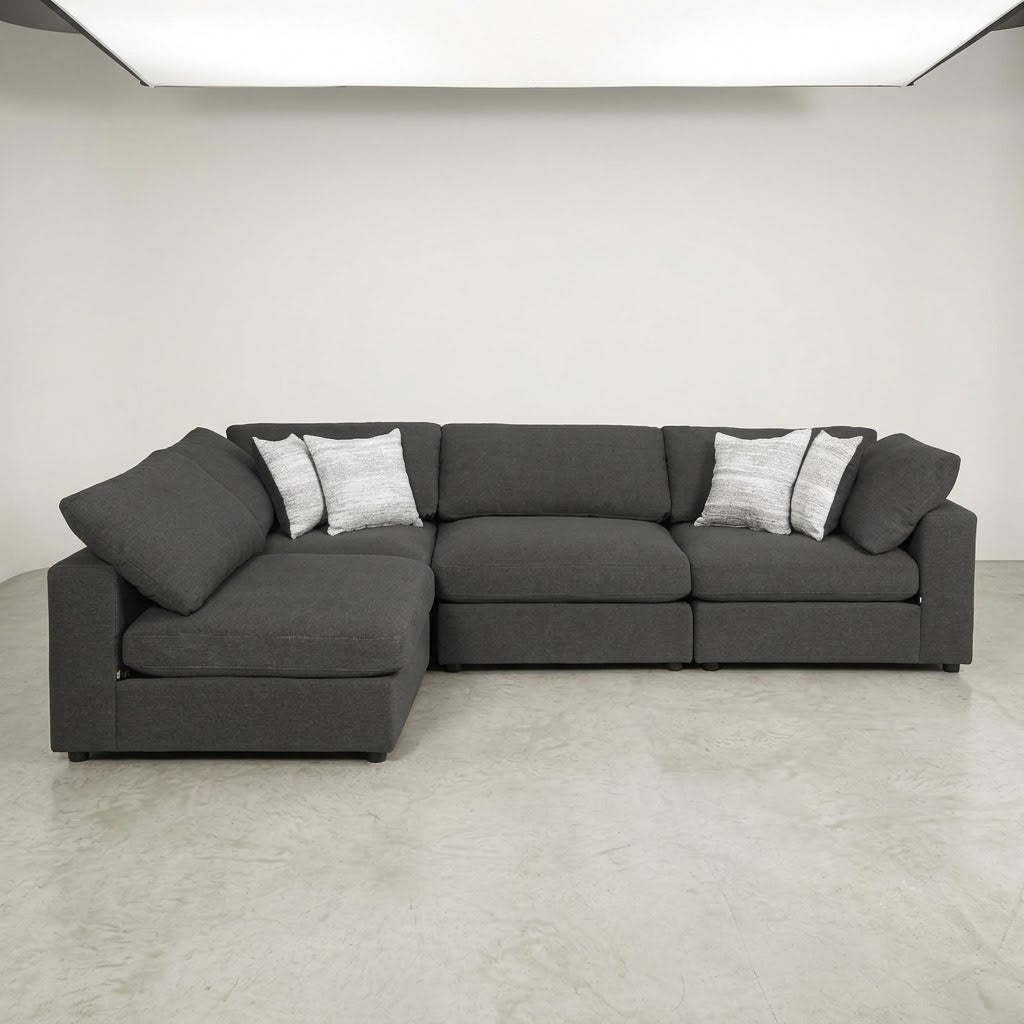 The Serene (4-Piece Charcoal)