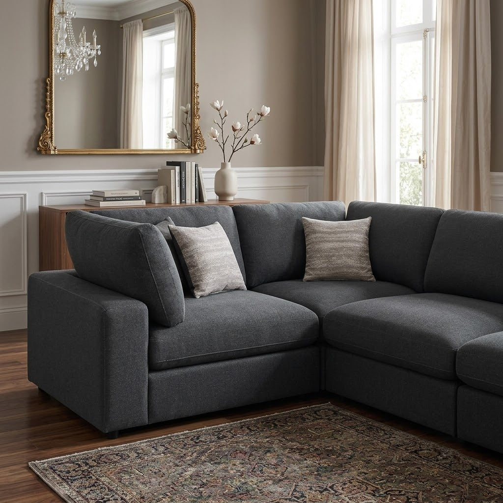 The Serene (4-Piece Charcoal)