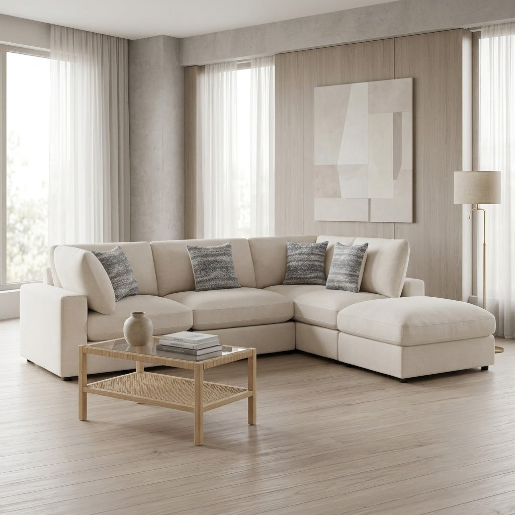 The Serene (5-Piece Beige)